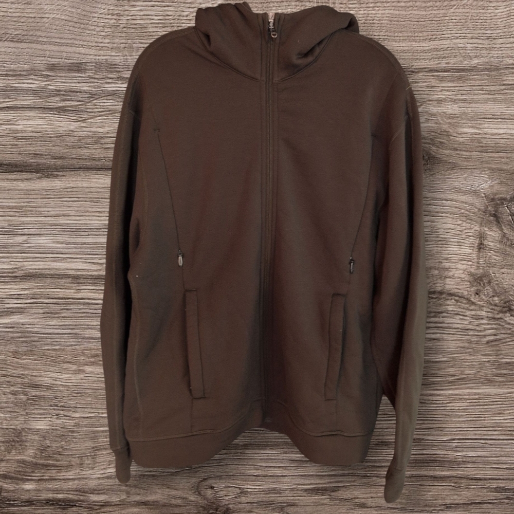 Lululemon Full Zip Green Hoodie Jacket